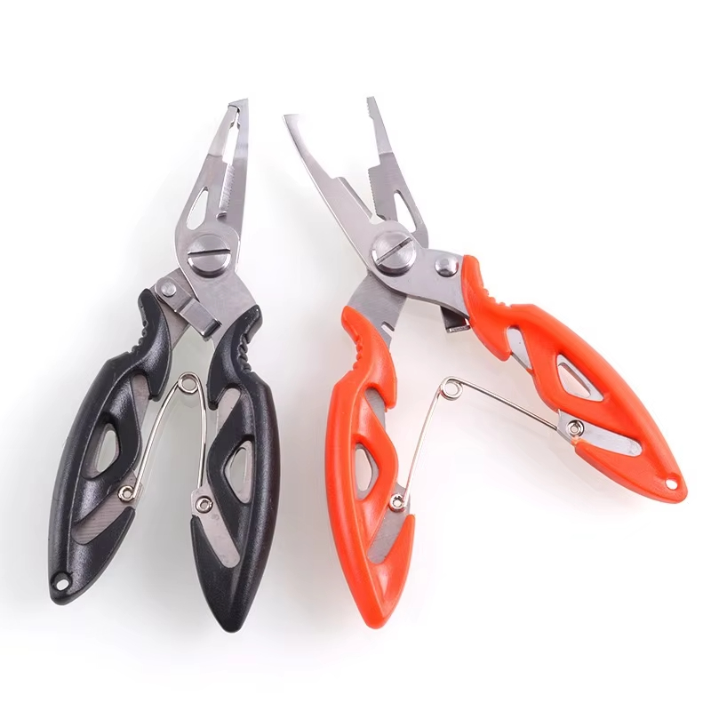 Fishing Hook Remover - 多機能フィッシングプライヤーはさみ 釣り道具 ブレイドライン ルアーカッター フックリムーバー 釣り用魚切りばさみ