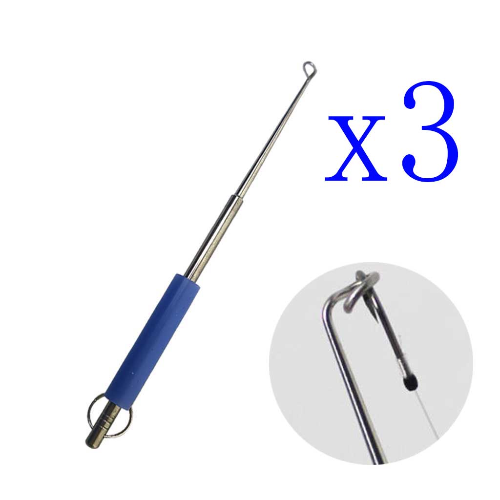 3個パック ステンレス製 魚釣り針外し 魚釣り針取り器 安全 - Fishing Hook Remover のレビューと価格