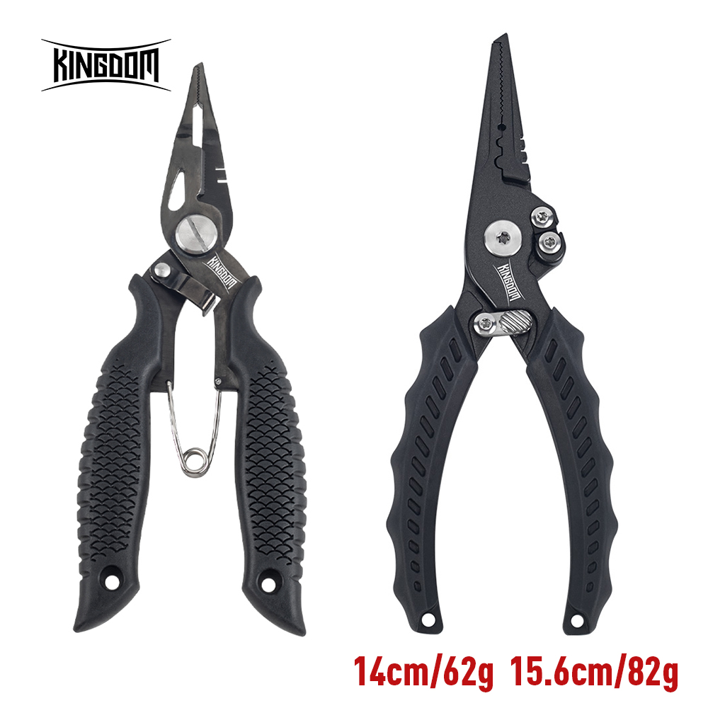 王国釣りプライヤー多機能スプリットリングワイヤーカッターフッ - Fishing Hook Remover のレビューと価格