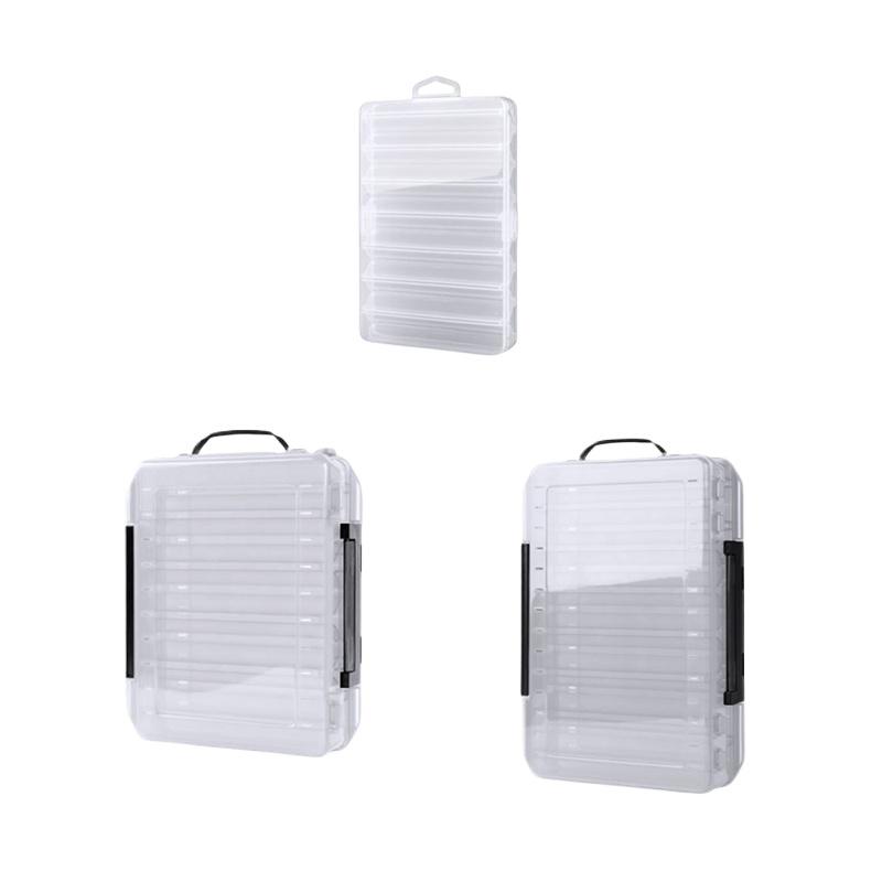 両面式の釣り道具箱。釣り用アクセサリー、工具、魚鉤、ルアー、 - Fishing Hook Box のレビューと価格