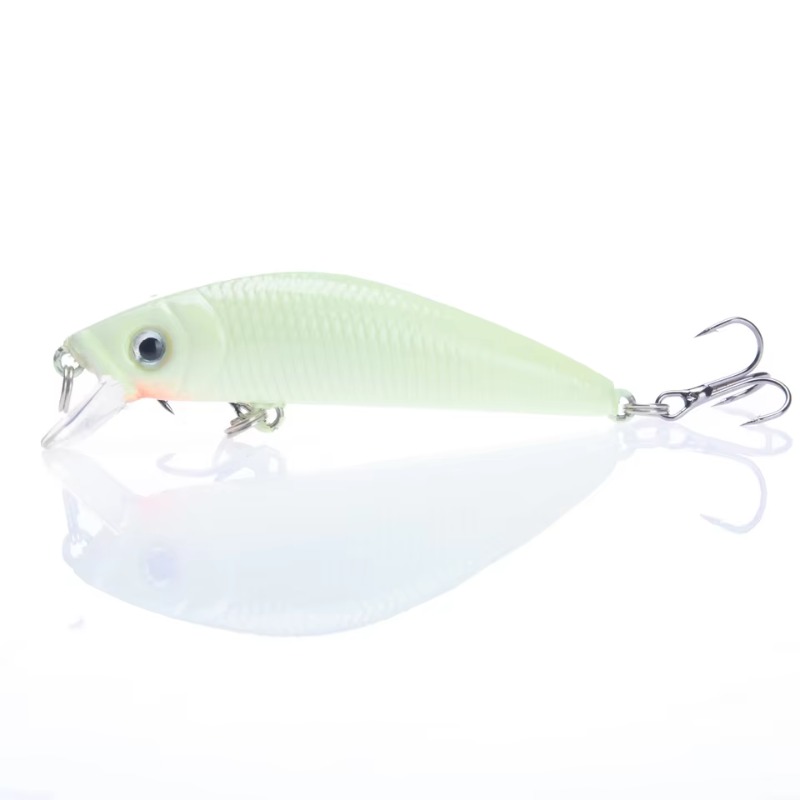 2 個 3D 発光夜釣り餌 7 センチメートル 8 グラム低 - Fishing Hook Treble のレビューと価格