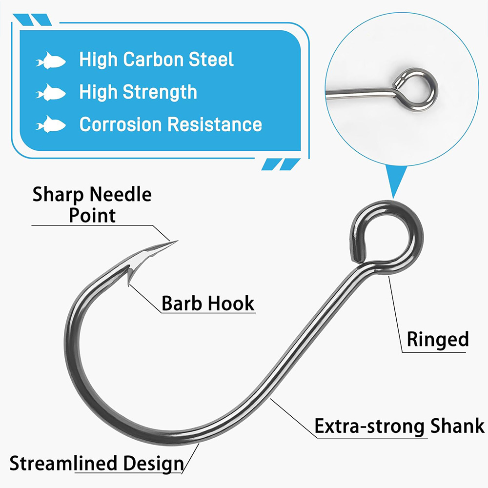 70 個釣りインラインシングルフックハードルアー用シングル交 - Fishing Hook Assortment のレビューと価格