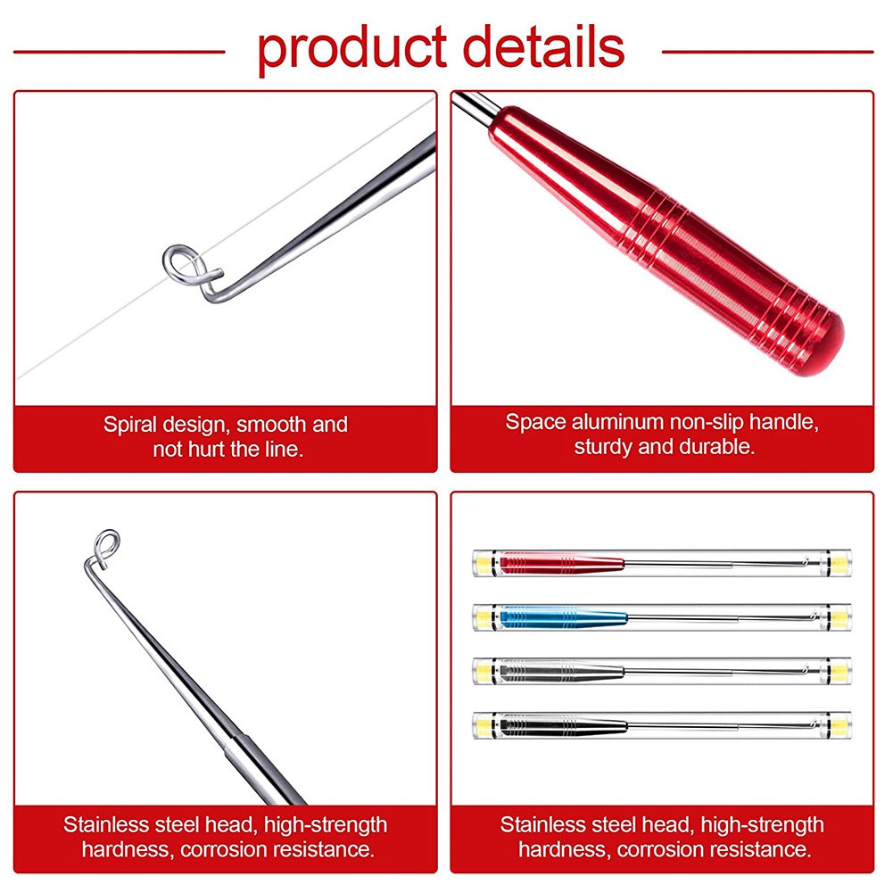 【新製品B63C】釣り針外しツール4個セット、収納チューブ付 - Fishing Hook Remover のレビューと価格